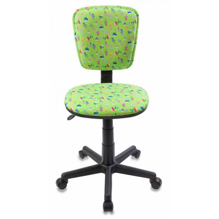 Кресло детское Бюрократ CH-204NX/CACTUS-GN зеленый кактусы
