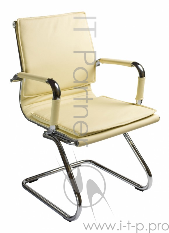 Кресло Бюрократ CH-993-Low-V/Ivory низкая спинка слоновая кость искусственная кожа