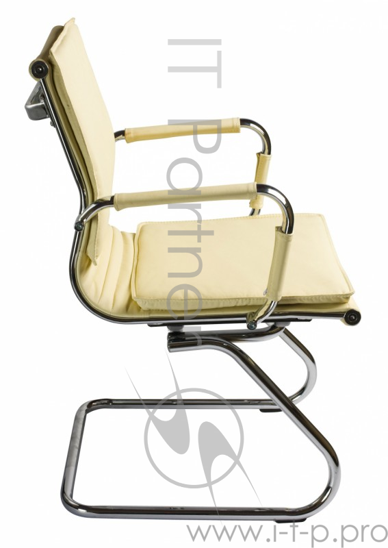 Кресло Бюрократ CH-993-Low-V/Ivory низкая спинка слоновая кость искусственная кожа