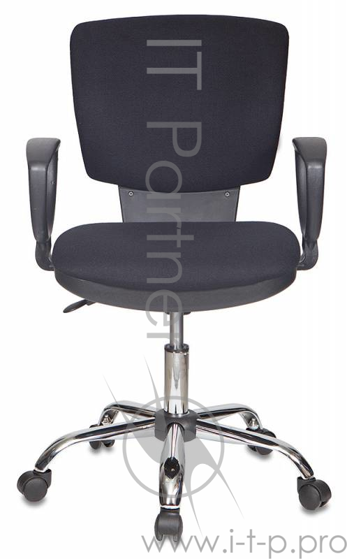 Кресло Бюрократ CH-626AXSL/10-11 черный 10-11 крестовина хром