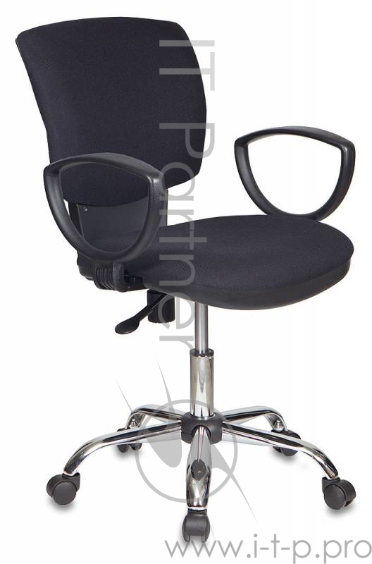 Кресло Бюрократ CH-626AXSL/10-11 черный 10-11 крестовина хром