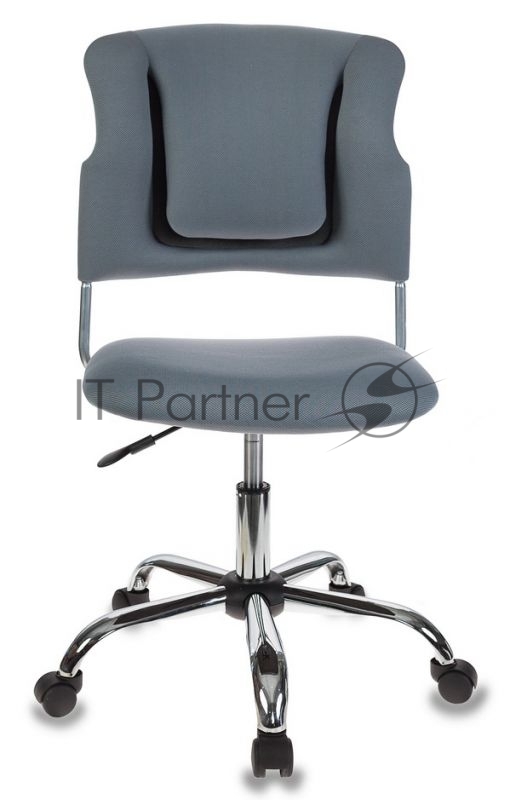 Кресло Бюрократ CH-322SXN/GREY спинка динамичная поддержка серый 26-25 крестовина хром
