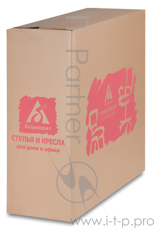 Кресло Бюрократ CH-1200NX/BLACK без подлокотников черный