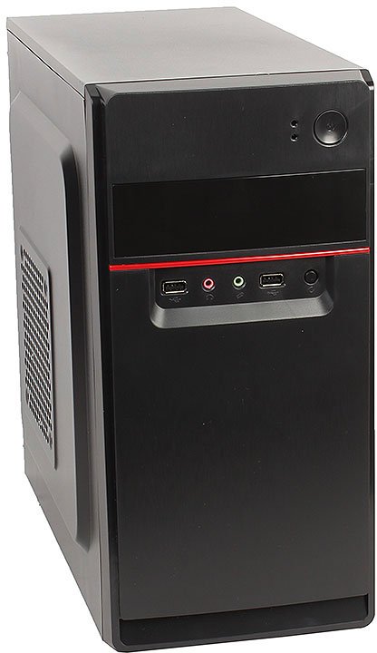 Корпус 3Cott M1508 mATX 400W, USB, Audio, черный. , ДхШхВ: 360*170*350мм, БП : 2*SATA, 2*MOLEX(IDE),20+4PIN,P4, 1.2М шнур питания, 8см вент-р.