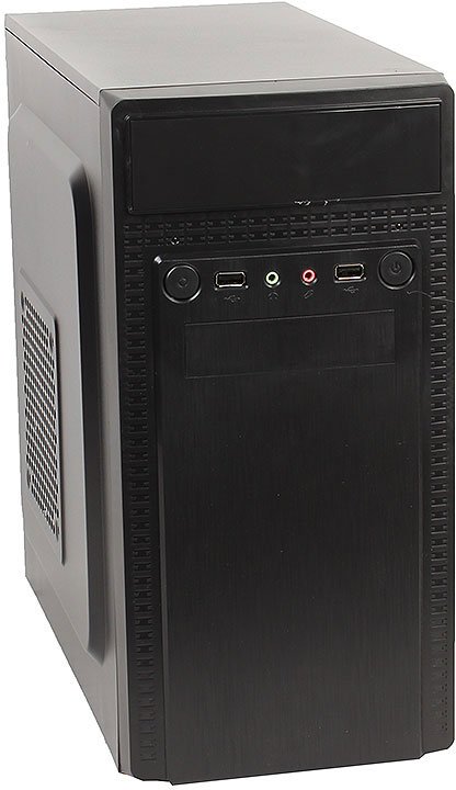 Корпус 3Cott M1511 mATX 400W, USB, Audio, черный. , ДхШхВ: 360*170*350мм, БП : 2*SATA, 2*MOLEX(IDE),20+4PIN,P4, 1.2М шнур питания, 8см вент-р.