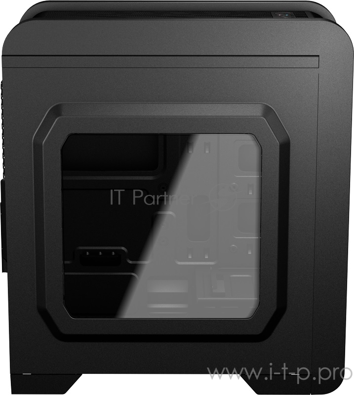 Корпус Aerocool Qs-240 черный без БП mATX 4x120mm 2xUSB2.0 1xUSB3.0 audio bott PSU
