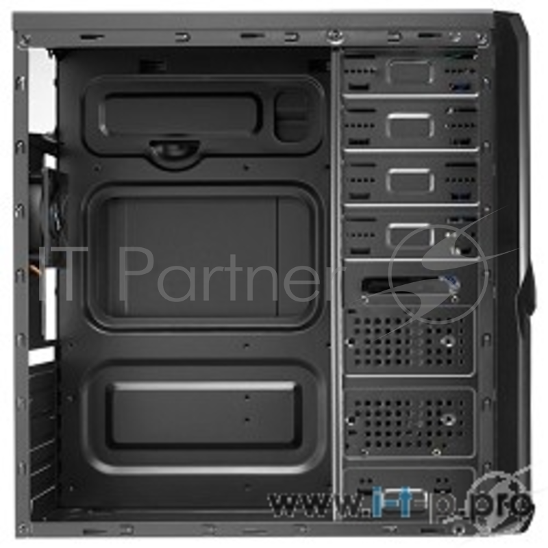 Корпус Aerocool V3X Advance Devil Red Edition, ATX, 600Вт (VX-600), USB 3.0 , коннекторы 2x PCI-E (6