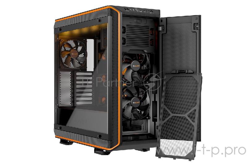 Корпус BE QUIET! DARK BASE PRO 900 ORANGE REV.2 / Full Tower / Side window / BGW14