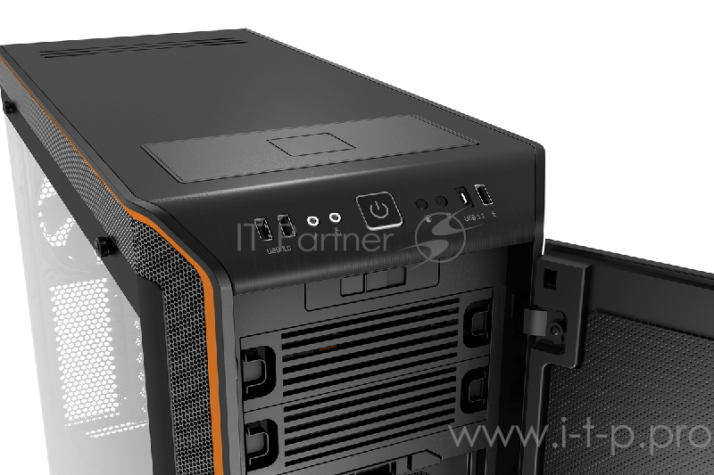 Корпус BE QUIET! DARK BASE PRO 900 ORANGE REV.2 / Full Tower / Side window / BGW14