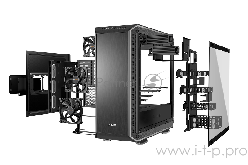 Корпус BE QUIET! DARK BASE PRO 900 SILVER REV.2 / Full Tower / Side window / BGW16
