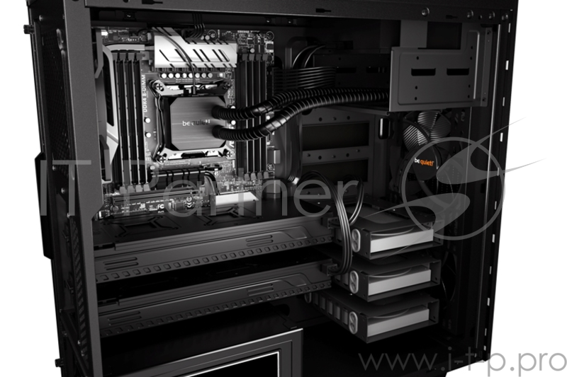 Корпус BE QUIET! Pure Base 600 Silver / ATX / 2x5.25, 3x3.5, 8x2.5 / black+silver / BG022