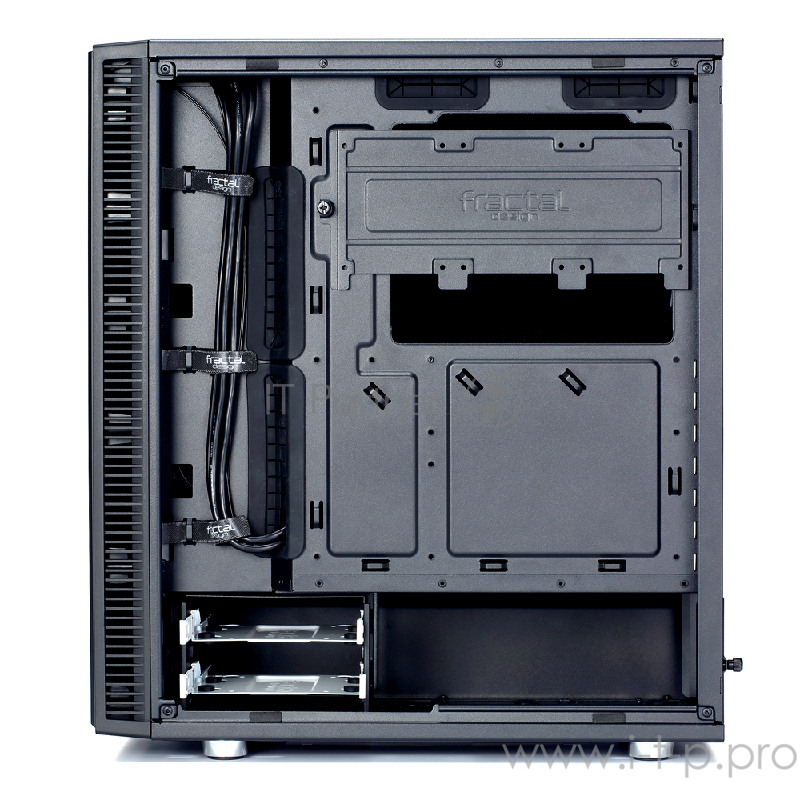 Корпус Fractal Design Define C черный без БП ATX 2x120mm 2xUSB3.0 audio front door bott PSU