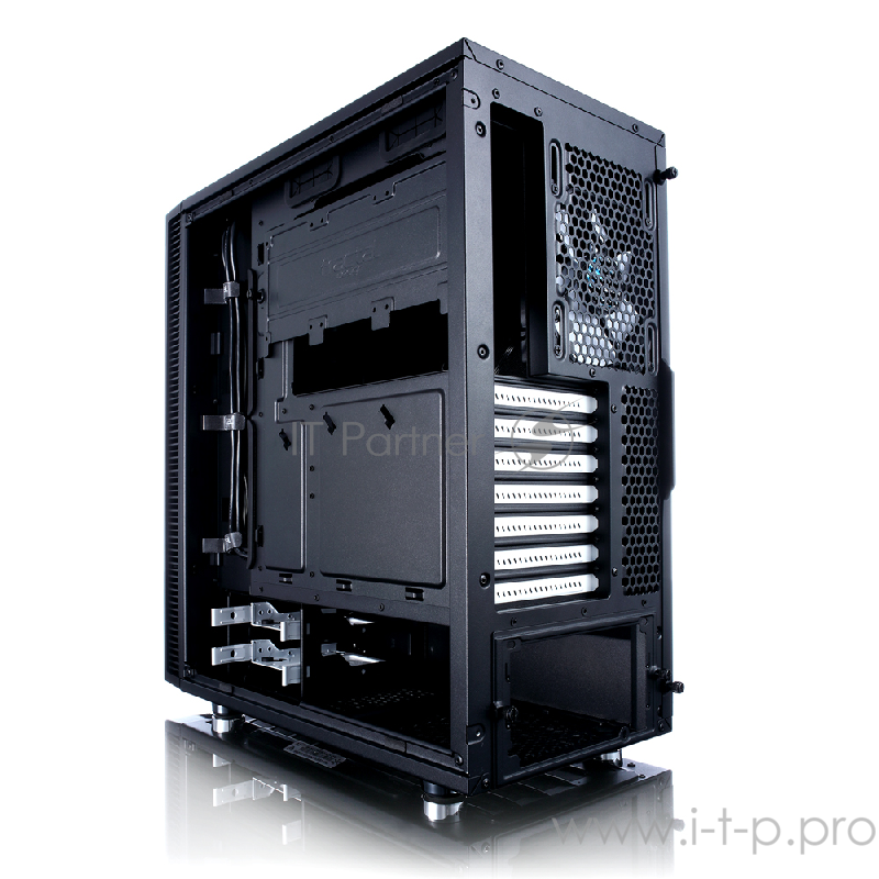 Корпус Fractal Design Define C черный без БП ATX 2x120mm 2xUSB3.0 audio front door bott PSU