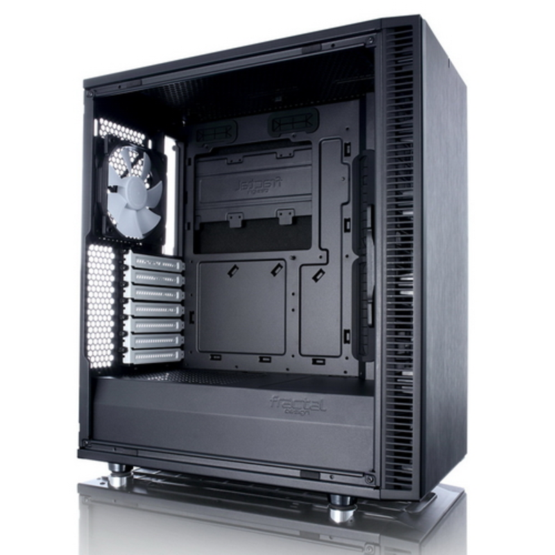 Корпус Fractal Design Define C черный без БП ATX 2x120mm 2xUSB3.0 audio front door bott PSU