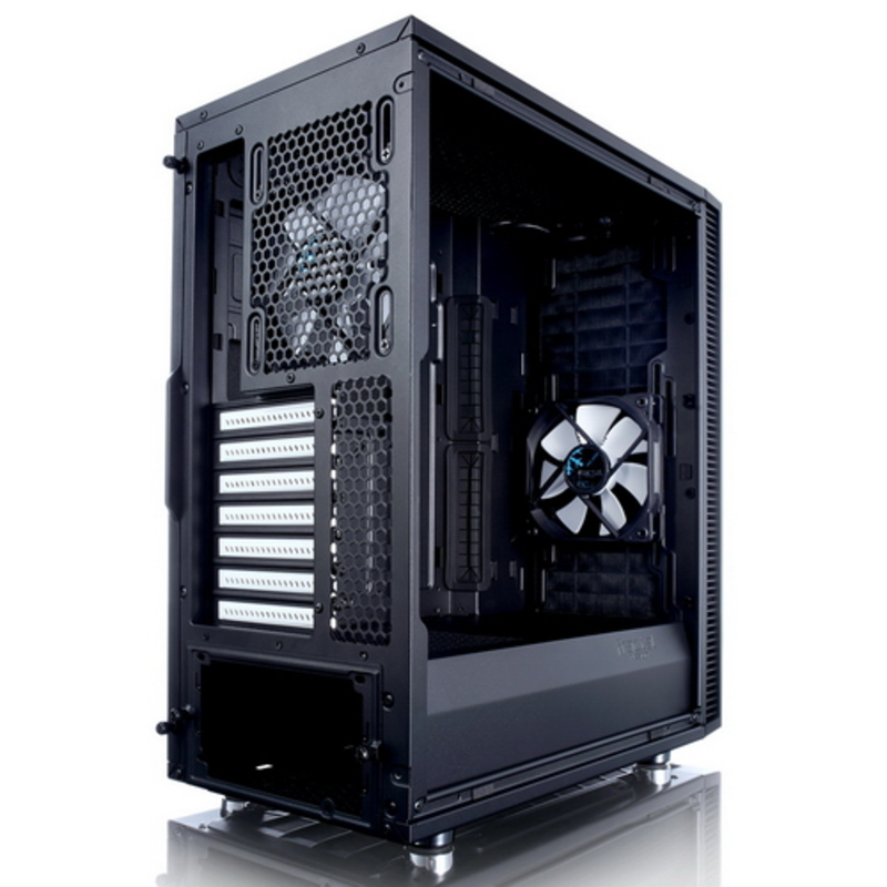 Корпус Fractal Design Define C черный без БП ATX 2x120mm 2xUSB3.0 audio front door bott PSU