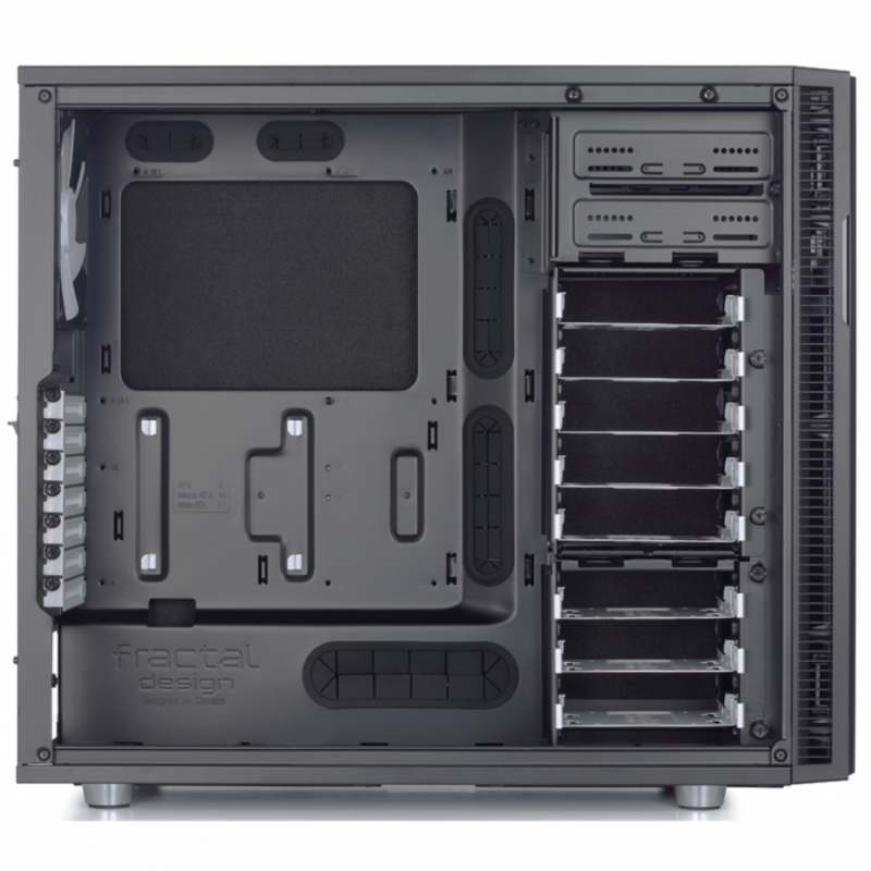 Корпус Fractal Design Define R5 черный w/o PSU ATX 7x120mm 7x140mm 2xUSB2.0 2xUSB3.0 audio front doo