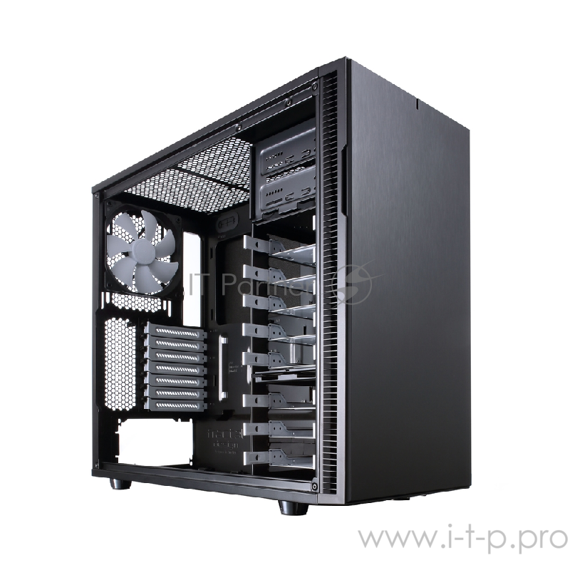 Корпус Fractal Design Define R5 черный w/o PSU ATX 7x120mm 7x140mm 2xUSB2.0 2xUSB3.0 audio front doo