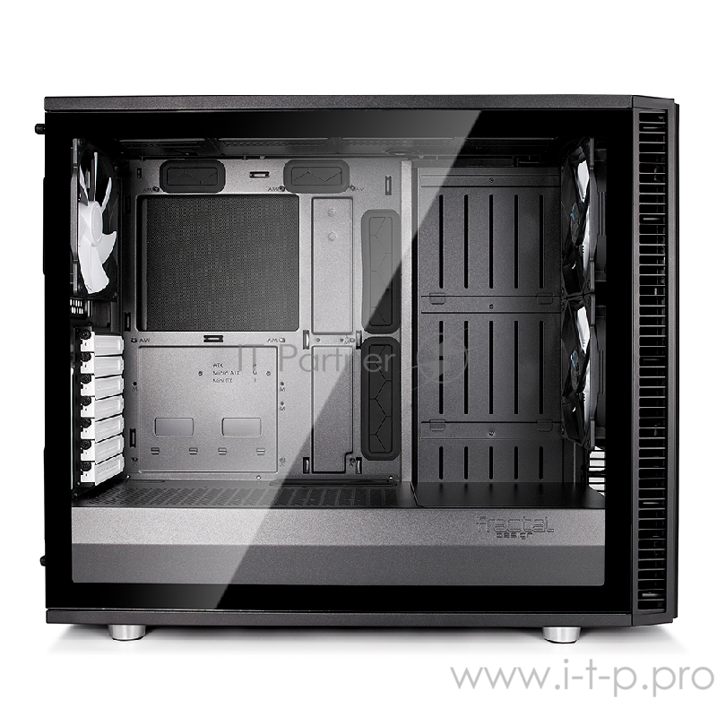 Корпус Fractal Design Define S 2 черный без БП ATX 9x120mm 9x140mm 1x180mm 2xUSB2.0 2xUSB3.0 audio b