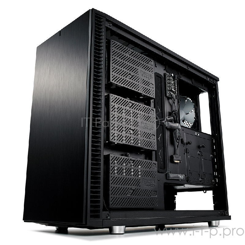 Корпус Fractal Design Define S 2 черный без БП ATX 9x120mm 9x140mm 1x180mm 2xUSB2.0 2xUSB3.0 audio b