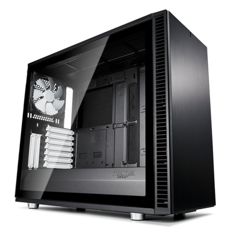 Корпус Fractal Design Define S 2 черный без БП ATX 9x120mm 9x140mm 1x180mm 2xUSB2.0 2xUSB3.0 audio b
