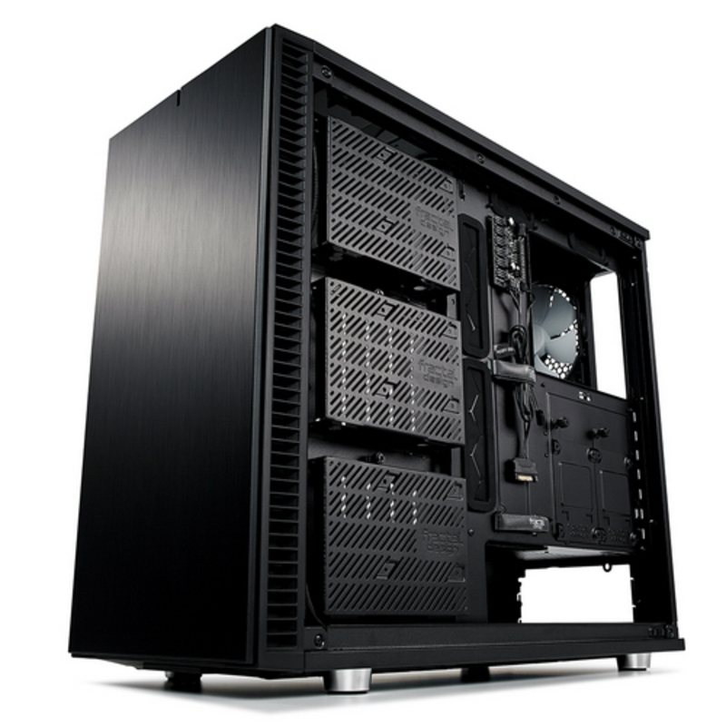 Корпус Fractal Design Define S 2 черный без БП ATX 9x120mm 9x140mm 1x180mm 2xUSB2.0 2xUSB3.0 audio b