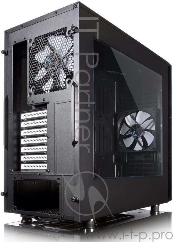 Корпус Fractal Design Define S Window черный без БП ATX 6x120mm 6x140mm 1x180mm 2xUSB3.0 audio bott