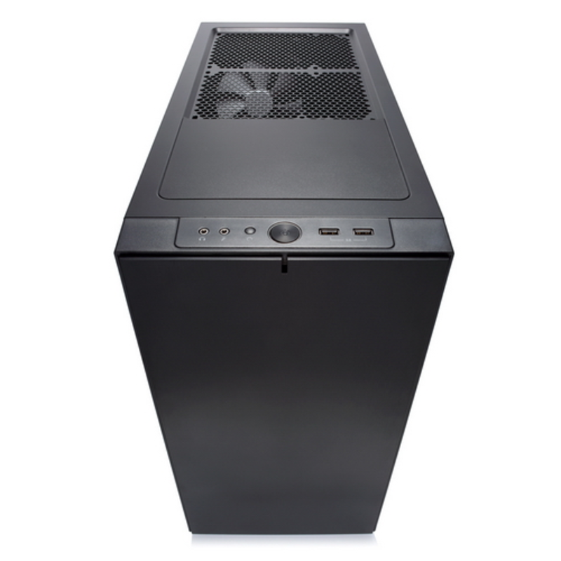 Корпус Fractal Design Define S Window черный без БП ATX 6x120mm 6x140mm 1x180mm 2xUSB3.0 audio bott