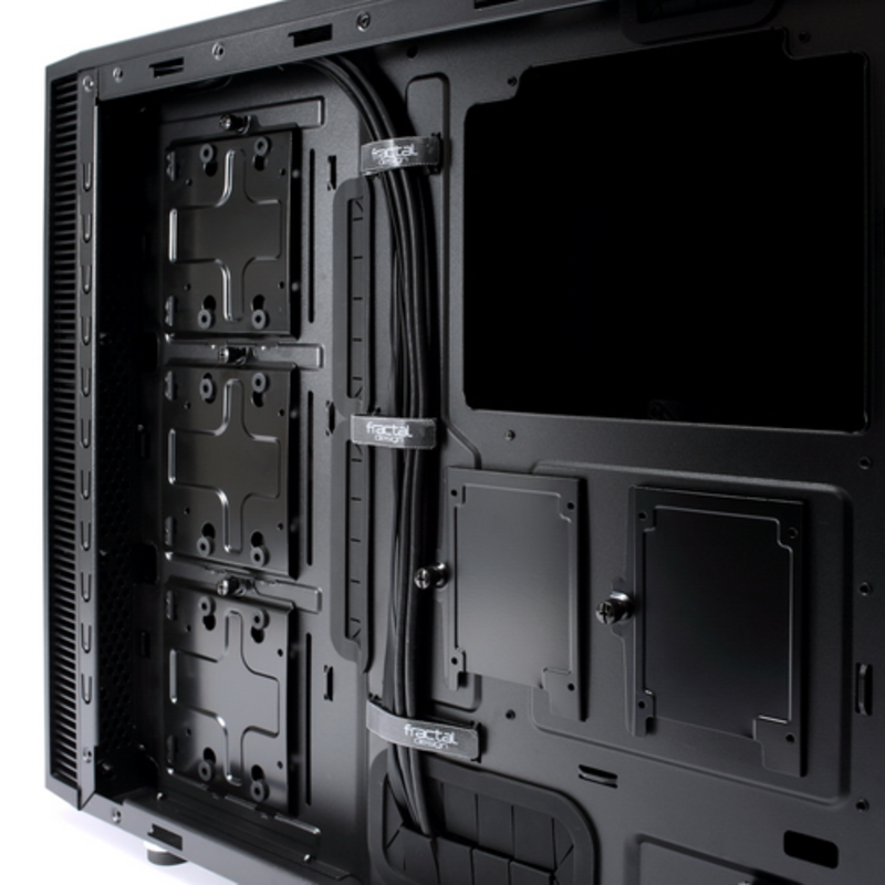 Корпус Fractal Design Define S Window черный без БП ATX 6x120mm 6x140mm 1x180mm 2xUSB3.0 audio bott