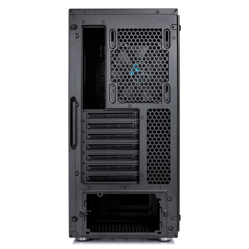 Корпус Fractal Design Meshify C Blackout TG черный без БП ATX 6x120mm 5x140mm 2xUSB3.0 audio bott PSU