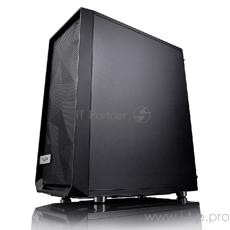 Корпус Fractal Design Meshify C Blackout TG черный без БП ATX 6x120mm 5x140mm 2xUSB3.0 audio bott PSU