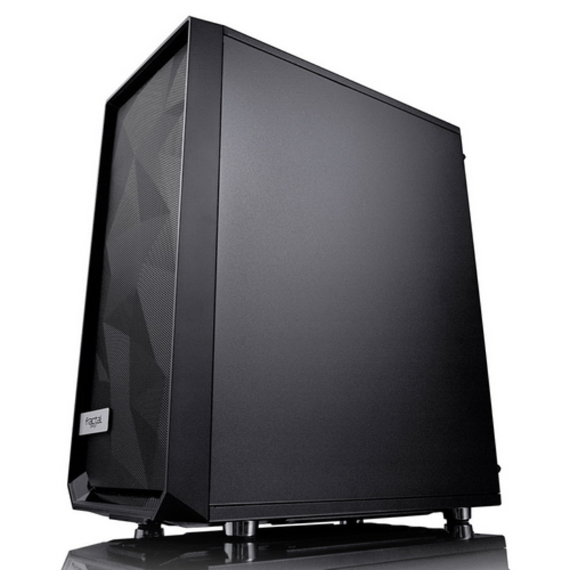 Корпус Fractal Design Meshify C Blackout TG черный без БП ATX 6x120mm 5x140mm 2xUSB3.0 audio bott PSU