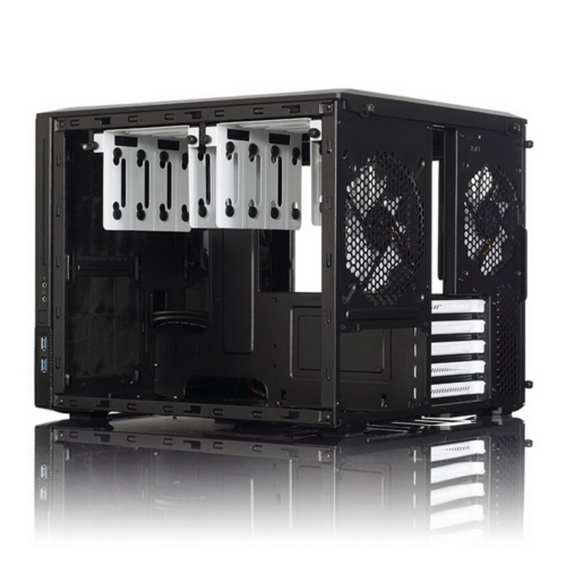 Корпус Fractal Design Node 804 case, Window FD-CA-NODE-804-BL-W (2019)