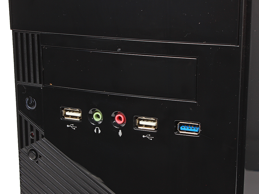 Корпус Sunpro VISTA III, mATX, 450Вт, черный , ДхШхВ: 365*175*365мм, мат.плата до 24.4*20.5см, 1*USB3.0, 2*USB 2.0, 20+4-Pin, 4-Pin, 3*SATA, 2*MOLEX