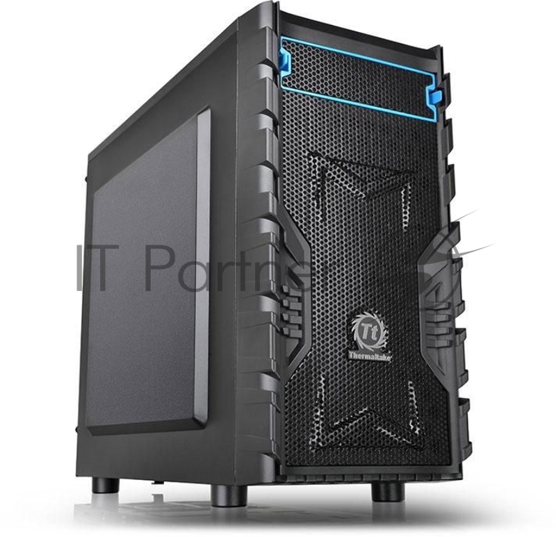 Корпус Thermaltake Versa H13 черный без БП mATX 4x120mm 1xUSB2.0 1xUSB3.0 audio bott PSU