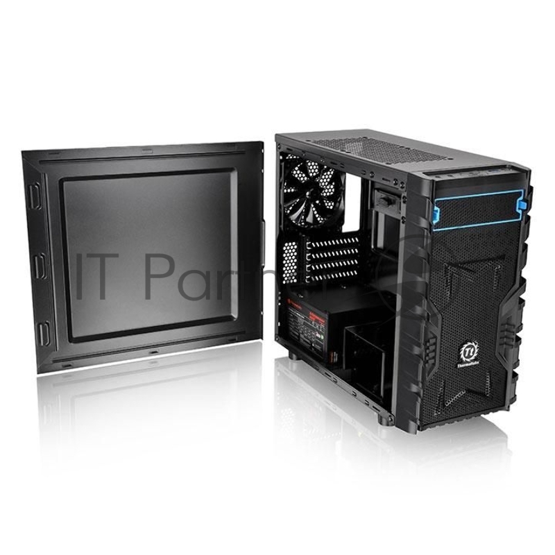 Корпус Thermaltake Versa H13 черный без БП mATX 4x120mm 1xUSB2.0 1xUSB3.0 audio bott PSU