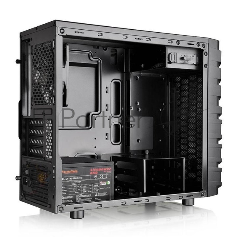 Корпус Thermaltake Versa H13 черный без БП mATX 4x120mm 1xUSB2.0 1xUSB3.0 audio bott PSU