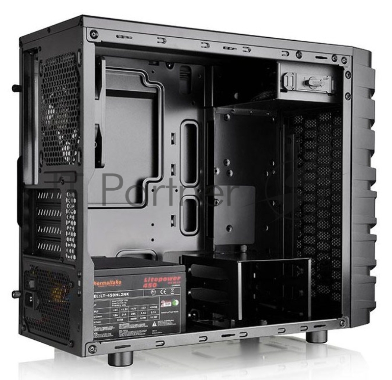 Корпус Thermaltake Versa H13 черный без БП mATX 4x120mm 1xUSB2.0 1xUSB3.0 audio bott PSU