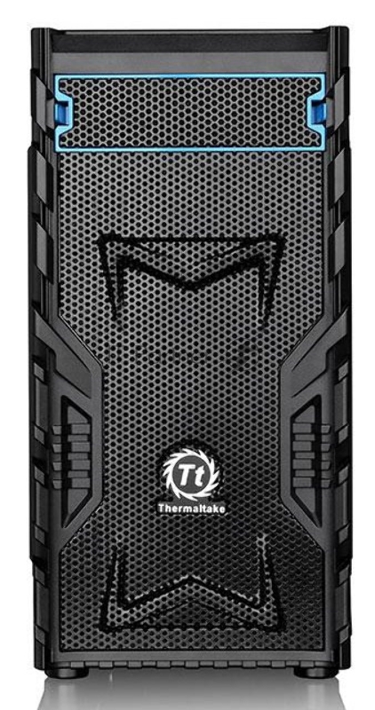 Корпус Thermaltake Versa H13 черный без БП mATX 4x120mm 1xUSB2.0 1xUSB3.0 audio bott PSU