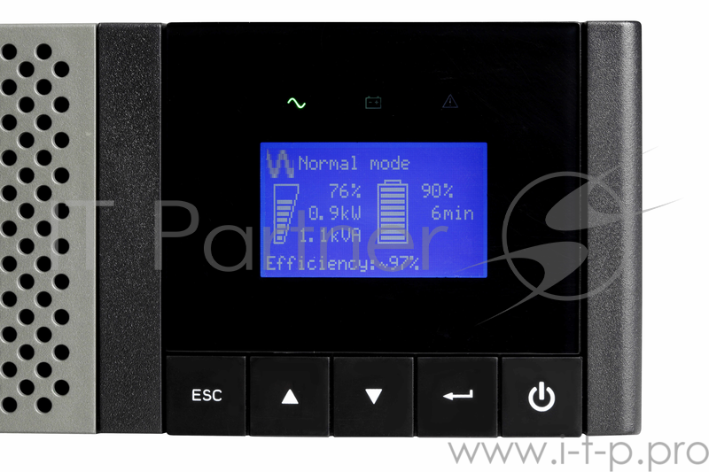 Источник бесперебойного питания Eaton 5PX 5PX2200IRT 1980Вт 2200ВА черный