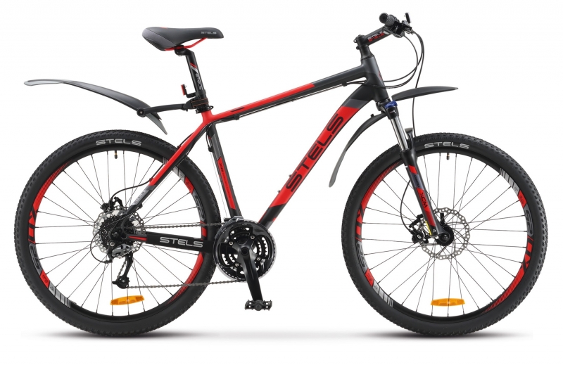 Велосипед Stels Navigator 910 MD Красный/Черный/Серый (16 г) (LU081927) 19,5