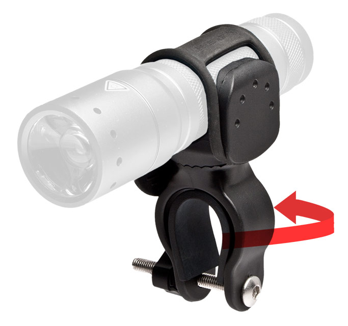 Клипса для велосипеда Led Lenser 7799-PT черный полимер (упак: 1шт)