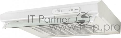 Вытяжка козырьковая Jet Air Light WH/F/50 белый управление: ползунковое (1 мотор)