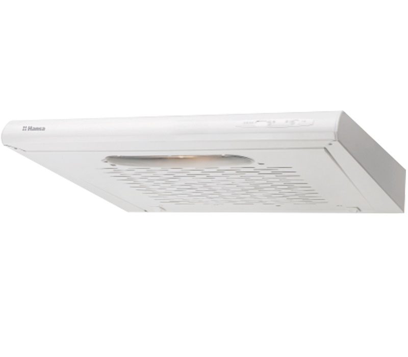 Вытяжка козырьковая Hansa OSC6111WH белый, управление: ползунковое (1 мотор)