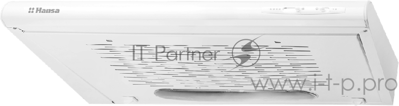 Вытяжка козырьковая Hansa OSC5111WH белый, управление: ползунковое (1 мотор)