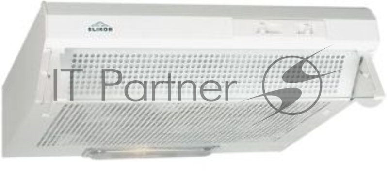 Вытяжка козырьковая Elikor Призма 60П-290-П3Л белый управление: ползунковое (1 мотор)