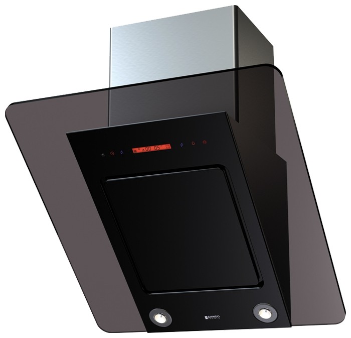 Вытяжка каминная Shindo Pallada 90 B/BG 4ETC черный управление: сенсорное (1 мотор)