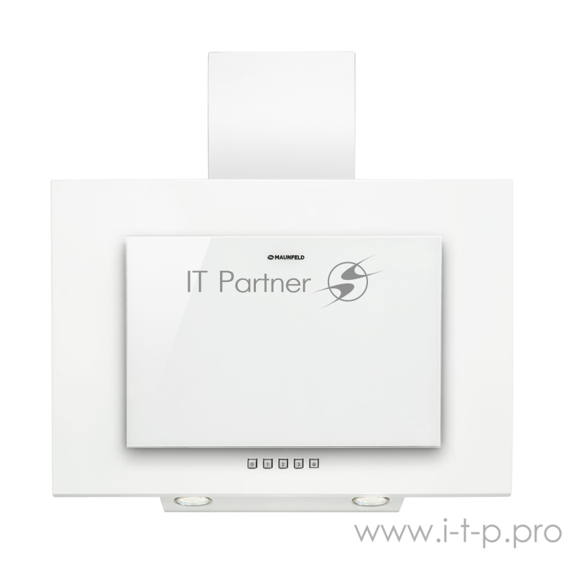 Вытяжка каминная Maunfeld TOWER C 50 белый управление: кнопочное (1 мотор)