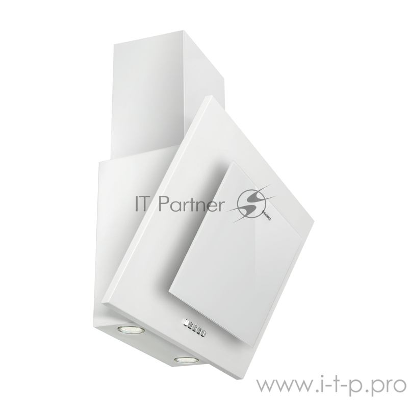 Вытяжка каминная Maunfeld TOWER C 50 белый управление: кнопочное (1 мотор)