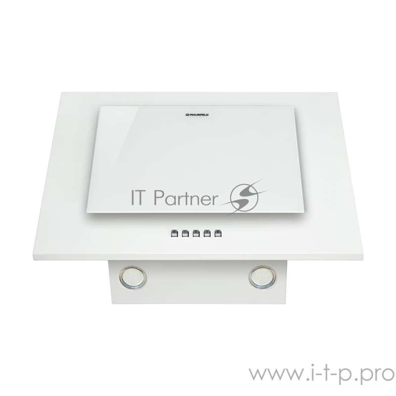 Вытяжка каминная Maunfeld TOWER C 50 белый управление: кнопочное (1 мотор)
