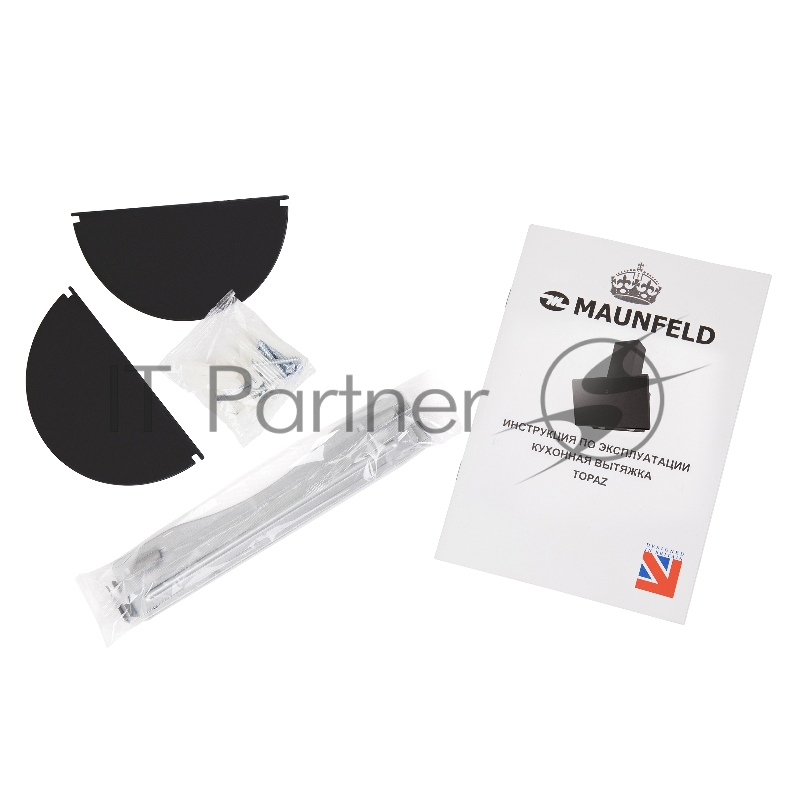 Вытяжка каминная Maunfeld Topaz 60 белый управление: сенсорное (1 мотор)